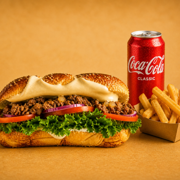 ארוחת אבא סלופי ג'ו בשר אנטריקוט